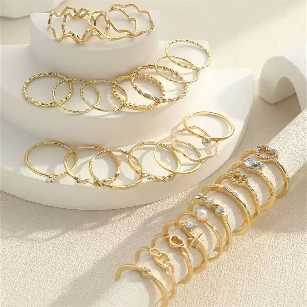 Zircona Luxe Stack Rings