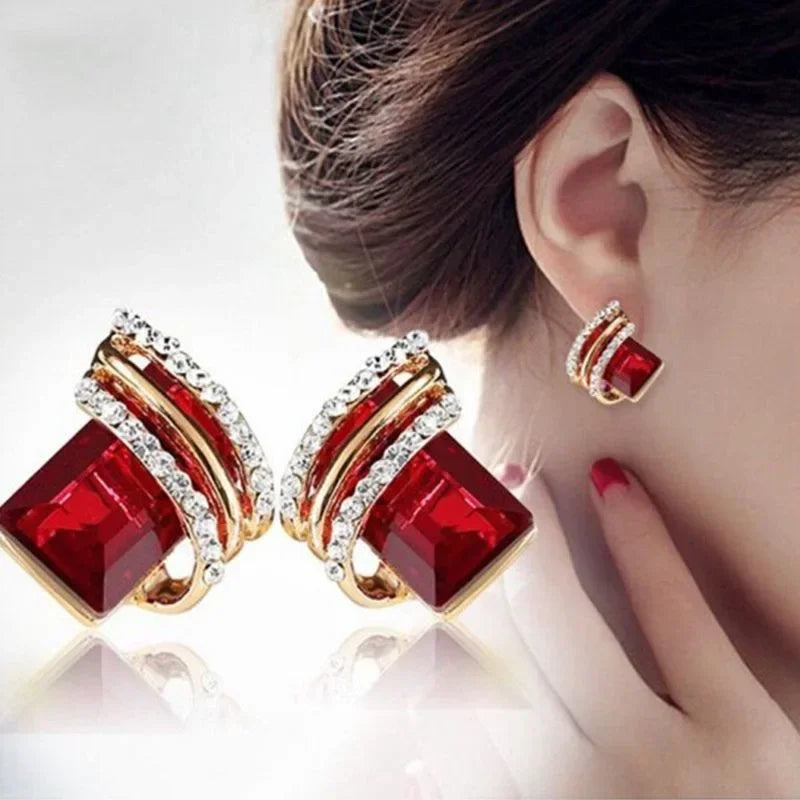 Princess Glow Zircon Earrings