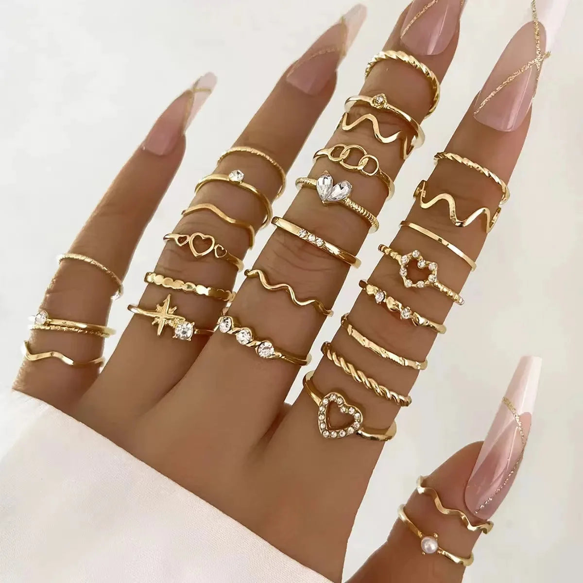 Zircona Luxe Stack Rings